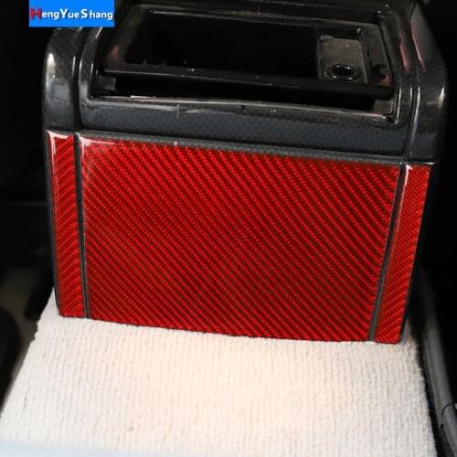 Carbon Fiber Interior Rear Seat Roof Air Vent Stickers Decal Frame Cover Trim For BMW E46 1998-2004 Car Accessories