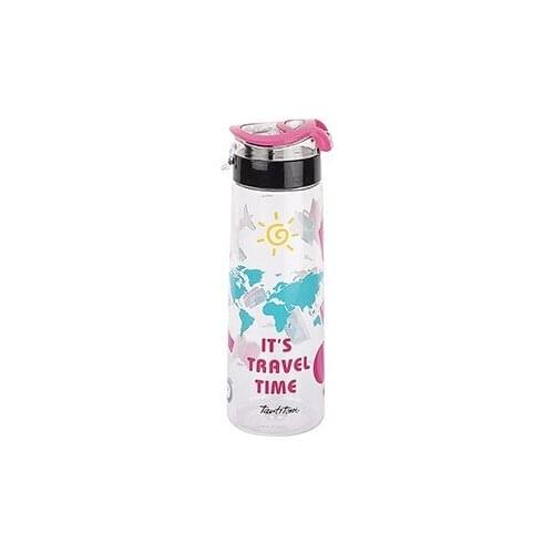 New 2021 Pink Travel Tritan Water Bottle 730ML термос стеклянная колба термокружка 스타벅스 thermos термос для чая 1 литр