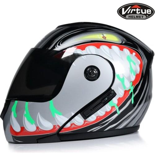 NEW best safe motorcycle helmets dual lens visors flip up motocross helmets warm windproof sand dust proof