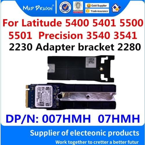 New original M.2 PCIe SSD 2230 rpm M.2 2280 stand caddy For Dell Latitude 5400 5401 5500 5501 Precision 3540 3541 007HMH 07HMH