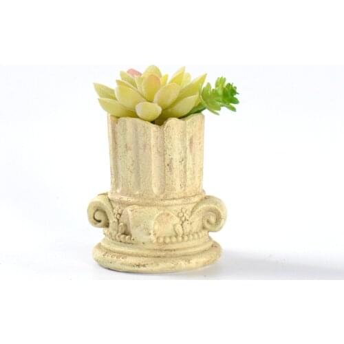 Concrete Flower Pot Mold Cement Succulent Plants Mould