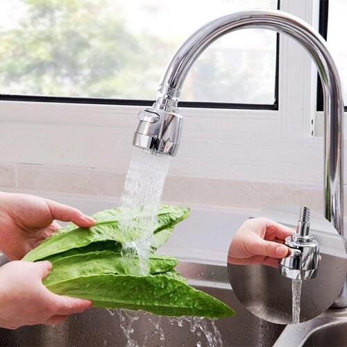 Nozzle Rotatable Water Saving Splash-proof 360 Degree Adjustable Faucet Filter Kitchen Accessories Shower Extension Device #T1P