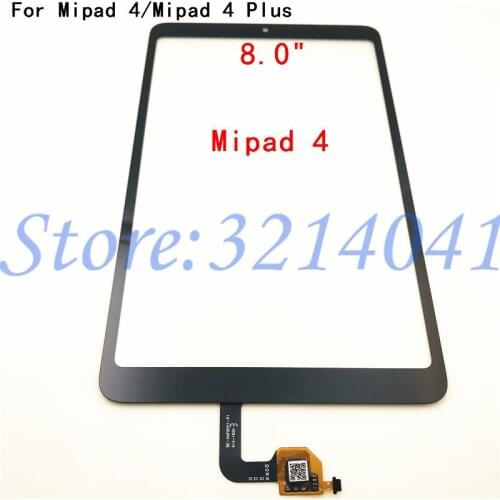 Top Quality For Xiaomi Mipad Mi Pad 4 Mipad4 & Mi Pad 4 Plus Mipad4 Plus Touch Screen Digitizer Sensor Outer Glass Lens Panel