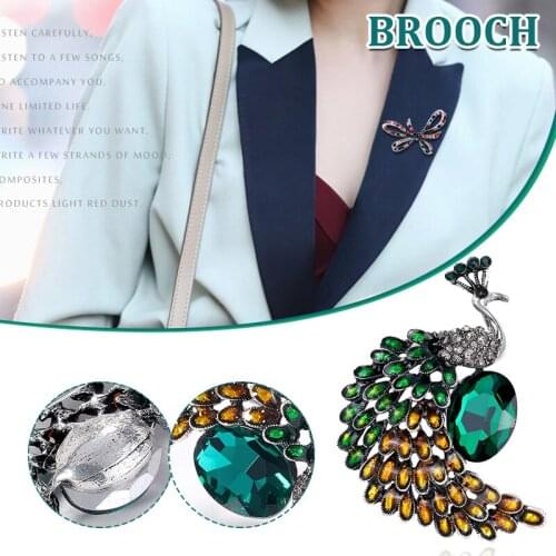 Women Brooch Rhinestone Pin Shiny Bright Womens Brooches Wedding Banquet Decoration For Female Girls Party Apparel Accessories