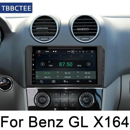 For Mercedes Benz GL X164 2007~2012 NTG Car Android Auto Player GPS Navigation Multimedia System Screen Radio Stereo wifi map