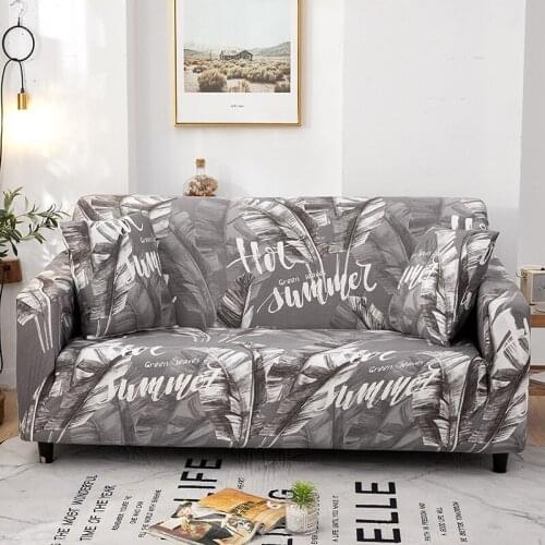 Slipcover Floral Sofa Covers Suitable for Four Seasons for Living Room Furniture Protector Elastic Loveseat Couch Cover Decor