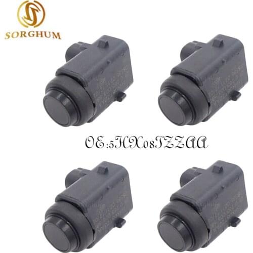 4PCS PDC Parking Sensor 5HX08TZZAA 0263003583 Bumper Object Reverse Assist Radar For Chrysler 300C Dodge Charger Jeep Commander
