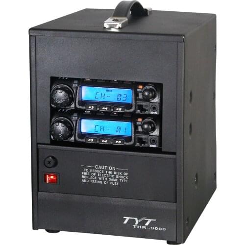 Two way radio repeater THR-9000 Mobile VHF/UHF Repeater Compact and lightweight repeater walkie talkie