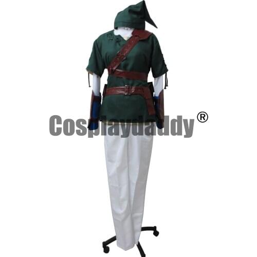 Link Cosplay Costume Men Halloween Outfit Uniform Suit Cosplay Costume