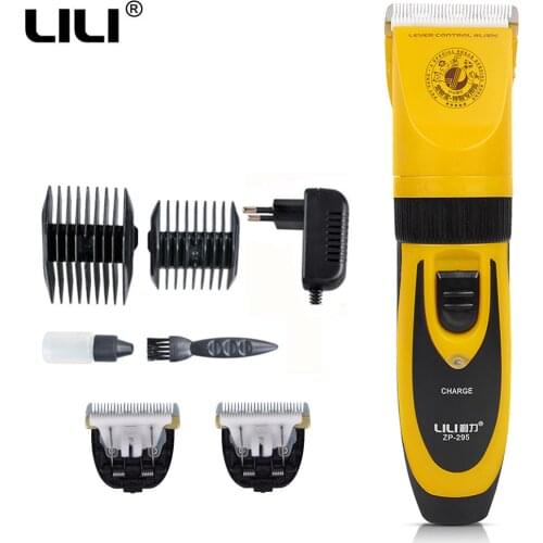 Professional Rechargeable Electric Cat Dog Hair Clipper 35W Pet Hair trimmer Grooming Machine Speed Animals Shaver 110 - 240V EU