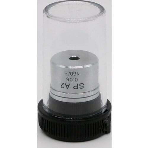 Metal 2X Semi flat-field microscope objective lens