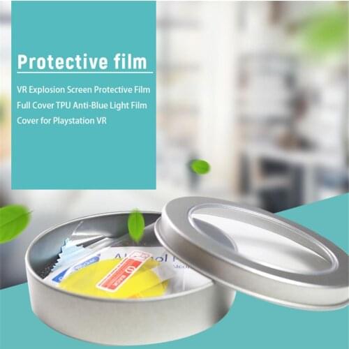 VR Glasses TPU Anti-Blue Light Film Cover Protective Film VR Explosion Screen Protective Film Full Cover Game Accessories
