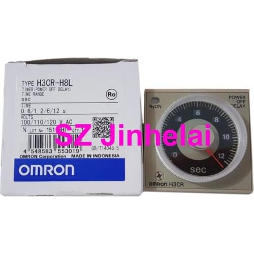 OMRON H3CR-H8L AC110V Authentic original POWER OFF DELAY TIMER S/M Time relay