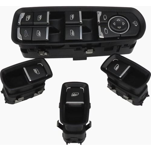 4PCS NEW High Quality Front Door Window Switch For Porsche 10-15 Panamera 11-14 Cayenne 7PP959858MDML