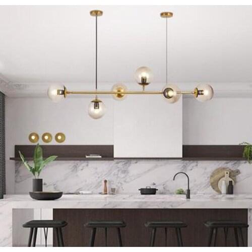 Vintage Loft Industrial Pendant Lights Gold Retro Pendant Lamps for Bar Stair Dining Room Lighting