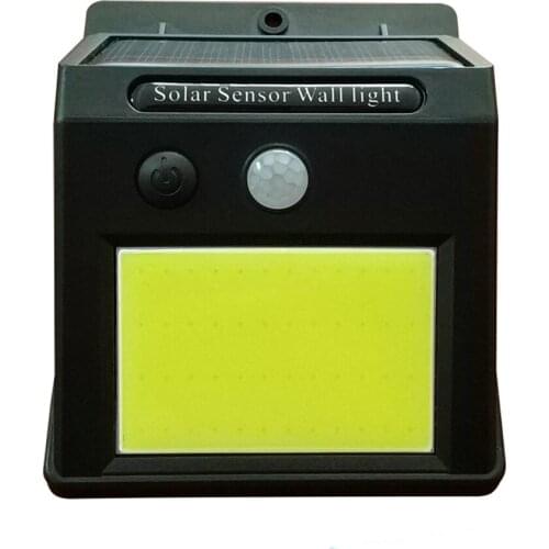 IP65 waterproof solar motion sensor 48LED lamp bead garden wall light