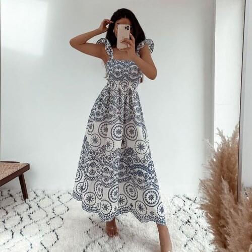 Синие летние платья XEASY China At AliExpress