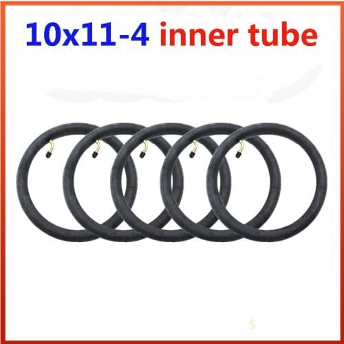 10X1 1/4 Inner Tube Bent Valve fits E-scooter,gas scooter , ATV Pocket etc use this size tyre