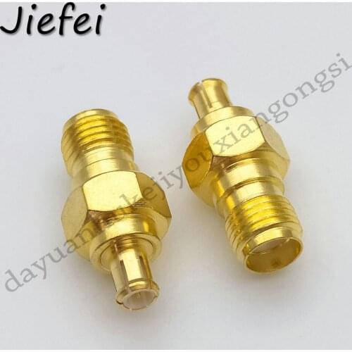 3 Pcs New Gold plated SMA Male Plug To MCX Female Jack RF Coax Adapter Connector Straight