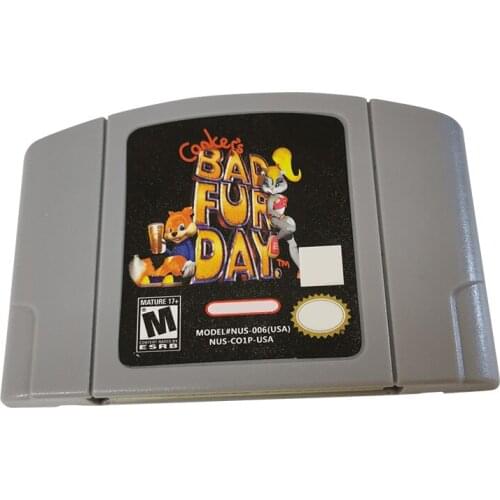 N64 Game Card Cartridge Console US Version