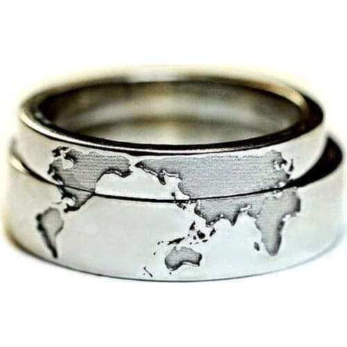 My world Is You Double Wedding Ring Special Design
