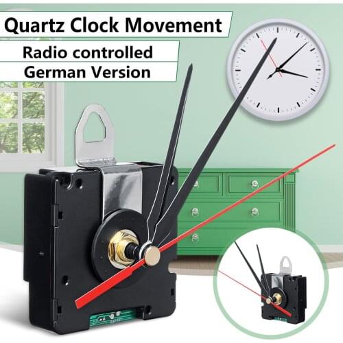 German Version DCF Just for European Region Quartz Clock Movement Radio Controlled For Europe HR9624