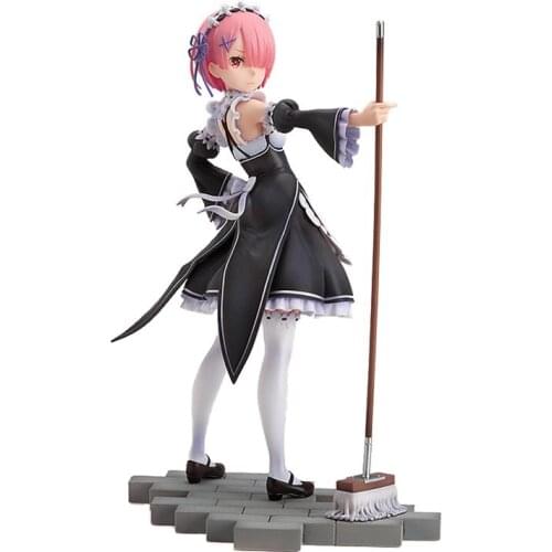 Pre-Sale Re:life In A Different World From Zero Ram Japan Anime Figure Model Collectibles Model Toys Desktop Ornaments