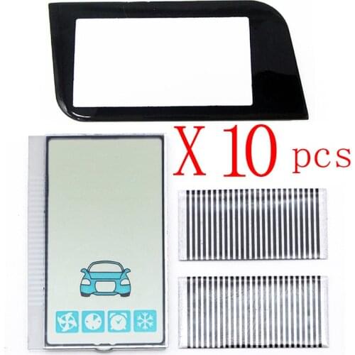 10 Pcs/Lot A93 Lcd Display Flexible Cable Car Alarm For Starline A93 Gsm Remote Controller A93 Lcd Display With Zebra Stripes