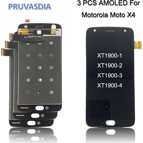 3 Piece/lot For Motorola Moto X4 XT1900 LCD Display Touch Screen Digitizer Assemble Replacement For moto x 4 lcd screen