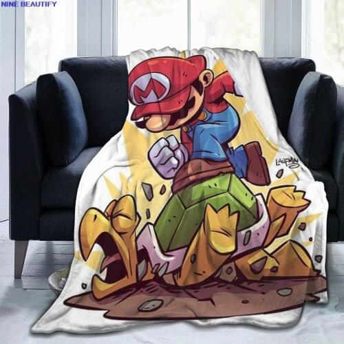 Blanket Cartoon Ultra Soft Sofa Blanket Cover Cartoon Bedding Flannel plied Sofa Bedroom Decor for Children and Adults