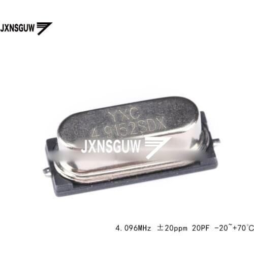 10PCS SMD passive crystal oscillator/HC-49SMD 4.9152MHz 20ppm 20PF X49SM49152MSD2SC