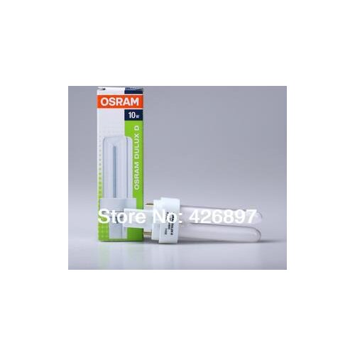 2pcs,DULUX D 18W compact fluorescent lamp tube,LUMILUX G24d-2 2 pins,D/D 18W/827 18W/840 18W/865,Dimmable plug in bulb