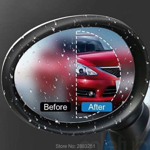 2pcs Car Motorcycle Rearview Mirror Rain Film Sticker Car Styling for Opel Mokka zafira corsa Jeep wrangler grand Accessories