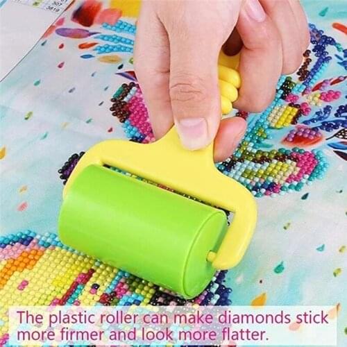 Diamond Painting Cross Stitch Tool Diamond Painting Plastic Roller (Color Random) DIY Practical Tools Home Sewing Diamond Painti