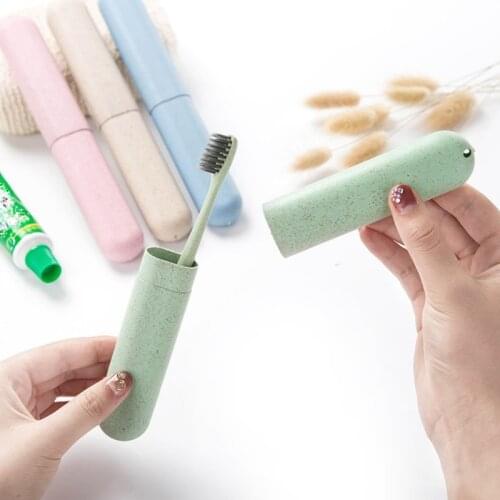 Travel Accessories Toothbrush Cover Case Cap Suitcase Tooth Brush Tube Holder Baggage Boarding Portable Organizer