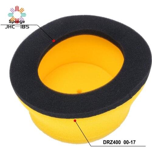 Motorcycle Dual Foam Layer Sponge Air Cleaner Filter For suzuki DRZ400 DRZ 400 2000 2001 2002 2003 2004 2005 2006 2007 2008-2017
