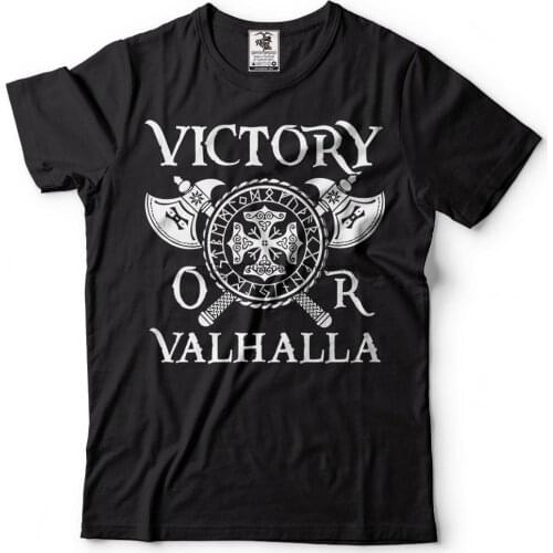 Victory Or Valhalla Viking T shirt Ragnar Valhalla T shirt Odin Viking Symbol T shirt
