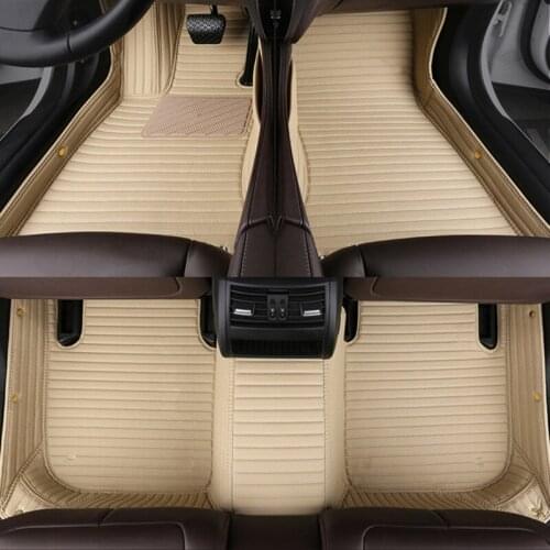 Good quality mats! Custom special car floor mats for Toyota 4Runner 5 seats 2019-2010 waterproof car carpets for 4 Runner 2016