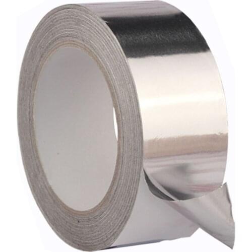 Adhesive Roll Thermal Resist Heat Safe Useful Tape Aluminum Foil Seal Ring High Temperature Resistant Duct Repairs