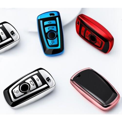 Beautiful Soft TPU Full Cover Car Key Case Shell For BMW 520 525 f30 f10 F18 118i 320i 1 3 5 7 Series X3 X4 M3 M4 M5 Accessories