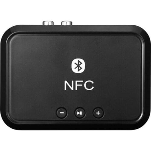 Multipoint Connection Bluetooth NFC A2DP Audio Receiver Wireless RCA Aux 3.5mm Music Adapter U Disk Reader For Car Home Speaker