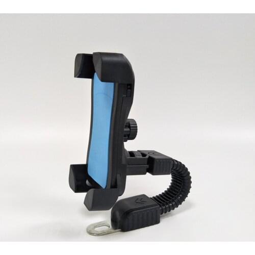 Motorcycle Mobile Phone Holder Electromobile Motor Mount 3.5-6.5 inch Phone Stand Holder for Universal Mobile Phone