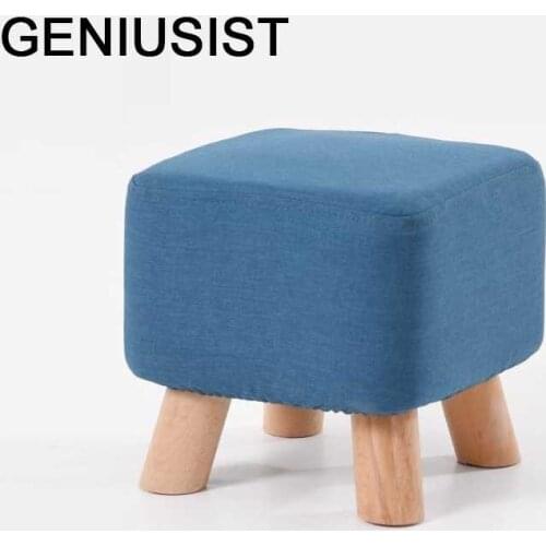 Siedzenia Small Chair Footstool Tabure Penteadeira Camarim Ottoman Cover Change Shoes Sgabello Poef Tabouret Taburete Foot Stool