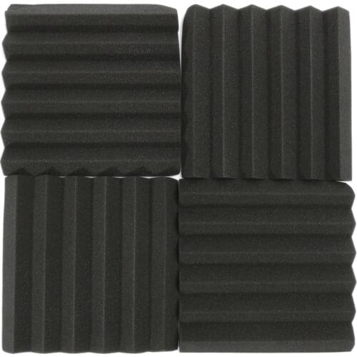 1PC 30x30x5cm Polyurethane Foam Soundproofing Black Foam Acoustic Treatment Sound-absorbing Sponge For Control Noise