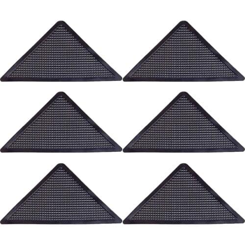 Rug Tapes Non Slip Rug Grippers, Reusable Washable Carpets Tape for Area Rugs Underlay, Floor Mats 16 Pcs