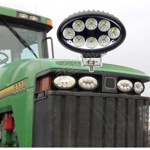20pc 24W 8 LED work light tractor light led lamp Car accessories for trucks car auto Uaz van tractor Rostselmash mtw belarus