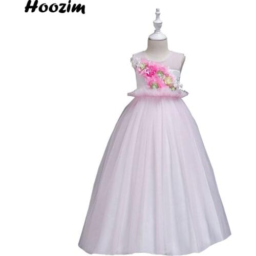 Expensive Applique Ruched Tulle Fluffy Long Evening And Wedding Dresses Girls 6-15 Years Modern Red Gala And Pageant Dress Teen