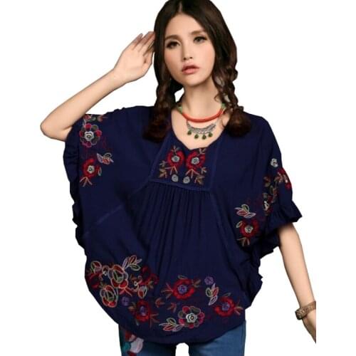 Cotton Embroidery Bat Shirt Maternity Shirts Blouse Clothing For Pregnant Women Pregnancy Top Women Blouse Maternity 2021 New