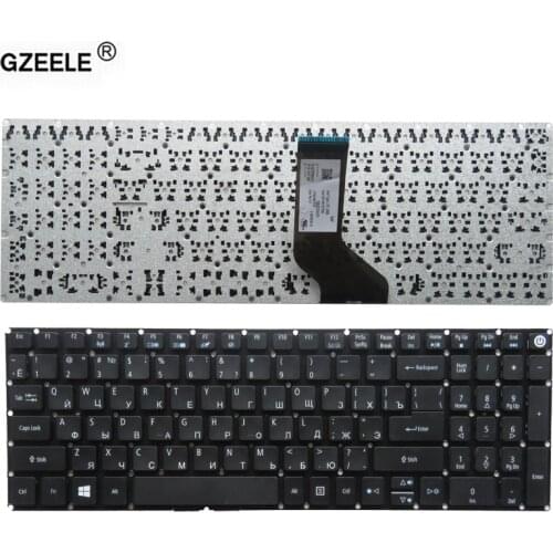 New RU laptop Keyboard for Acer Aspire E5-523G E5-553 E5-553G E5-575 E5-575G E5-575TG E5-523 russian without frame