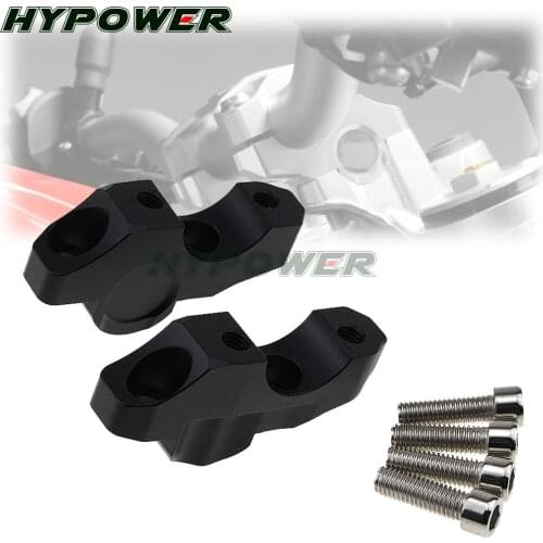 Motorcycle 28mm Black Handle Bar Clamp Raised Extend Handlebar Mount Riser For BMW S1000R S1000 R 2014 2015 2016 2017 2018